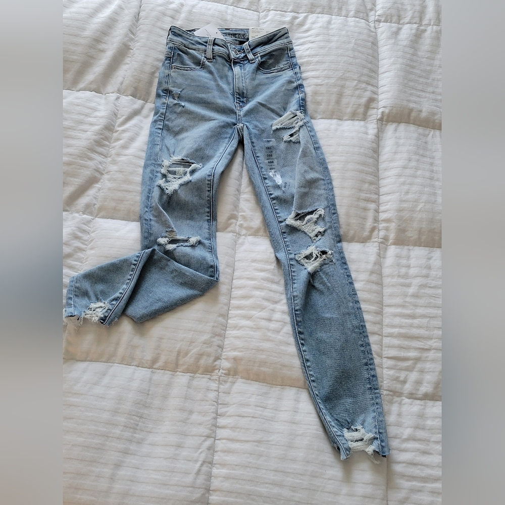 NWT American Eagle 000 23W Regular Super High-Rise Jegging